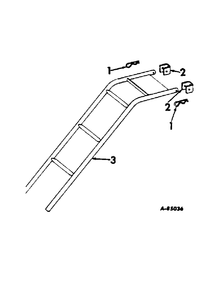 Схема запчастей Case IH 622 - (Q-10) - BASKET AND AIR SYSTEM, BASKET LADDER Basket & Air System