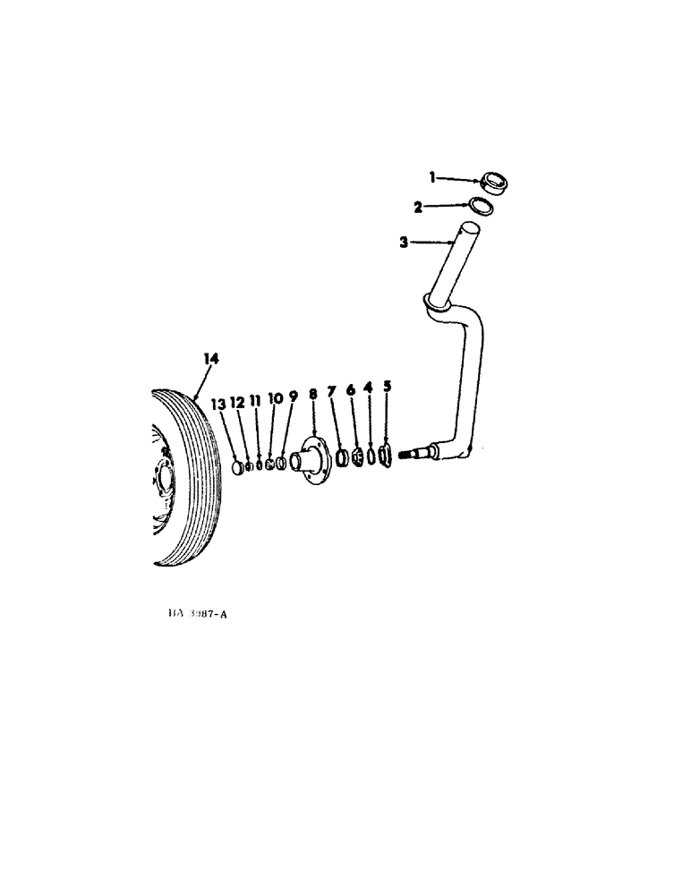 Схема запчастей Case IH 210 - (A-04) - CHASSIS, RADIATOR AND SHEET METAL, CASTER WHEEL HUB AND AXLE Chassis, Radiator & Sheet Metal