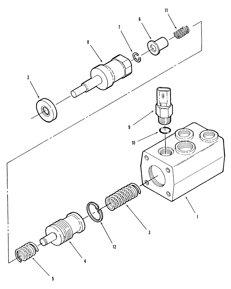 Схема запчастей Case IH STX275 - (07-02) - BRAKE VALVE ASSEMBLY (07) - BRAKES