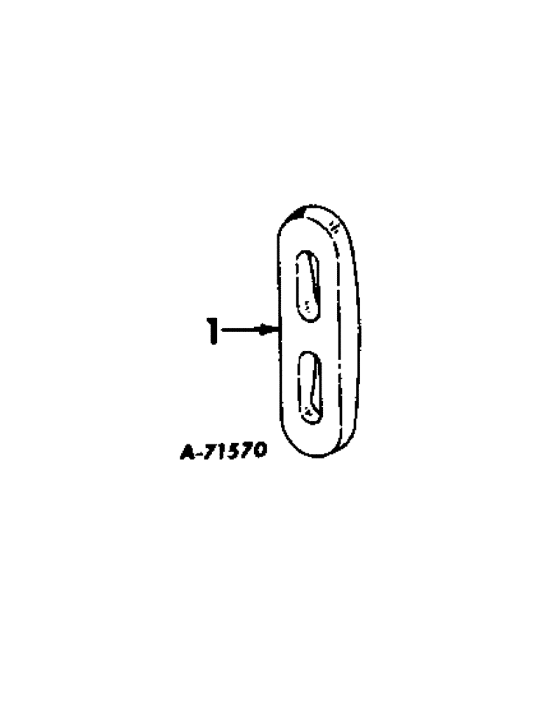 Схема запчастей Case IH 465A - (W-23) - SWEEP ADJUSTING WEDGE 