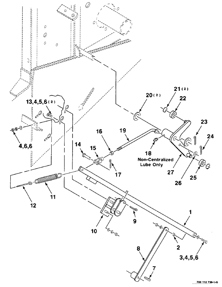 Схема запчастей Case IH 8580 - (05-20) - STUFFER CLUTCH CONTROL ASSEMBLY (13) - FEEDER