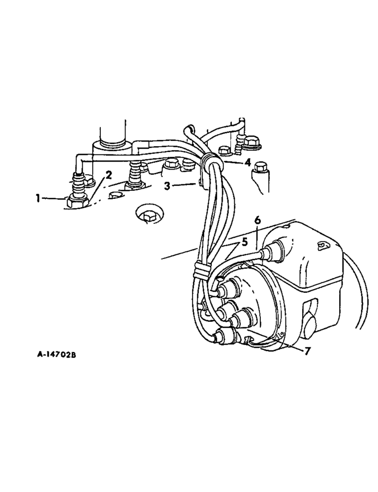 Схема запчастей Case IH INTERNATIONAL - (12-21) - POWER, C-60 ENGINE, SPARK PLUGS AND CABLES, FOR TRACTORS WITH MAGNETO Power