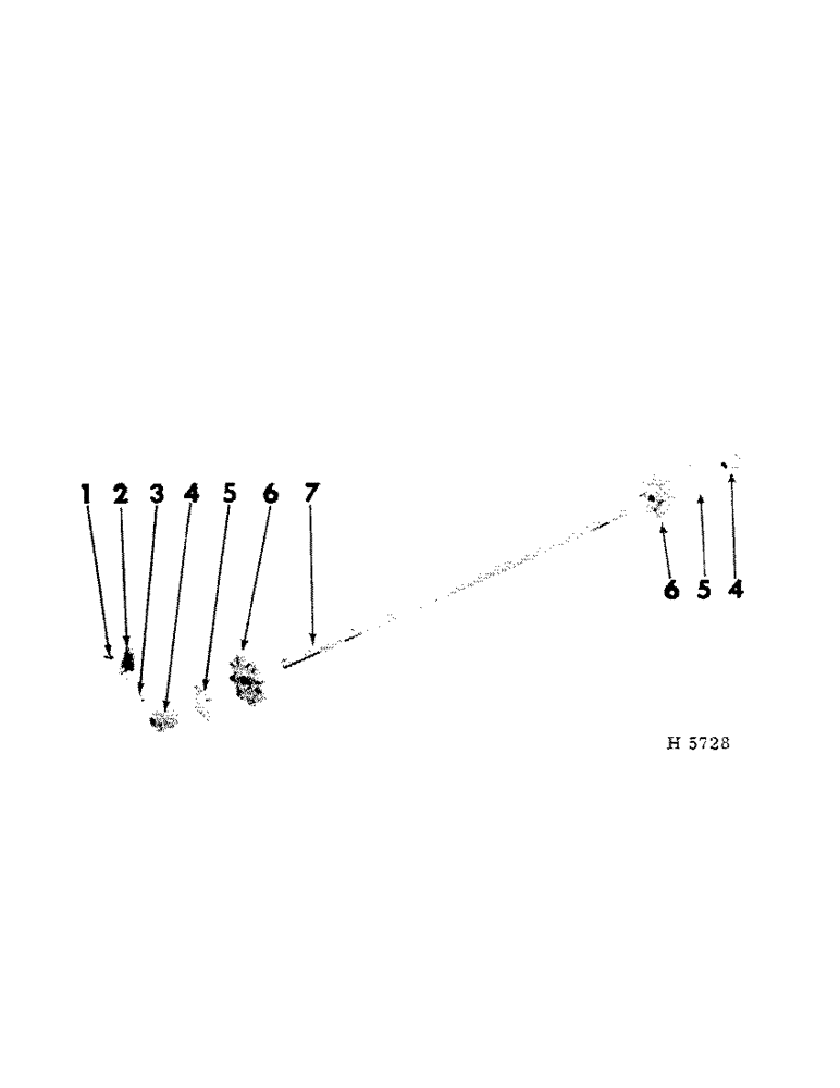 Схема запчастей Case IH 102 - (C-05[B]) - REAR APRON SHAFT 