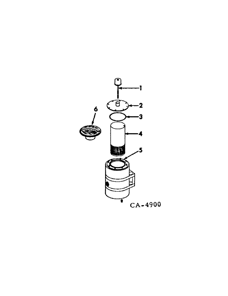 Схема запчастей Case IH 500 - (B-43[A]) - HYDRAULIC OIL RESERVOIR, FOR 12 AND 16 ROW 