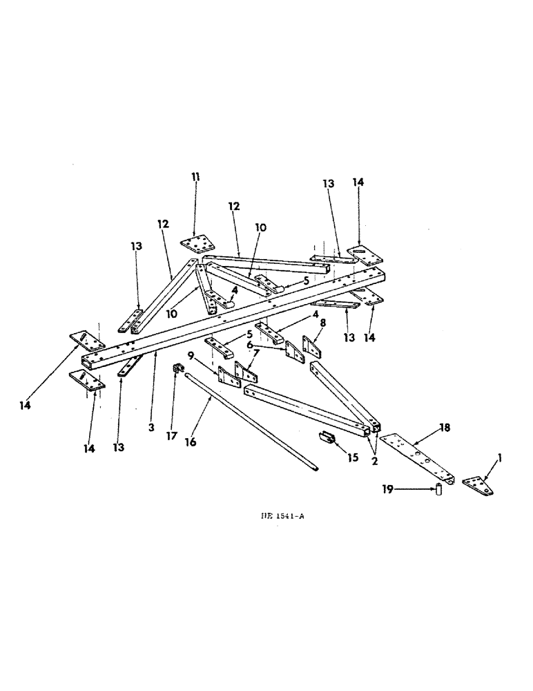 Схема запчастей Case IH 620 - (A-30) - TWO DRILL HITCH 