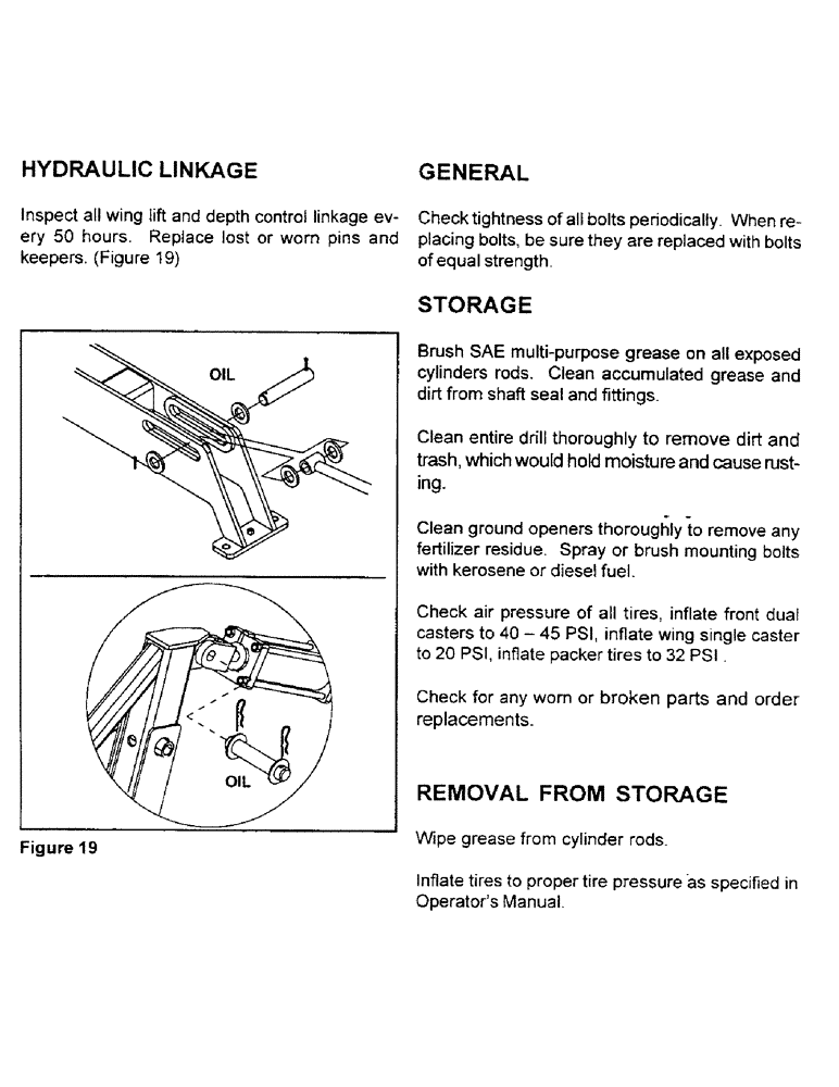 Схема запчастей Case IH CONCORD - (A13) - MAINTENANCE, CONTINUED 