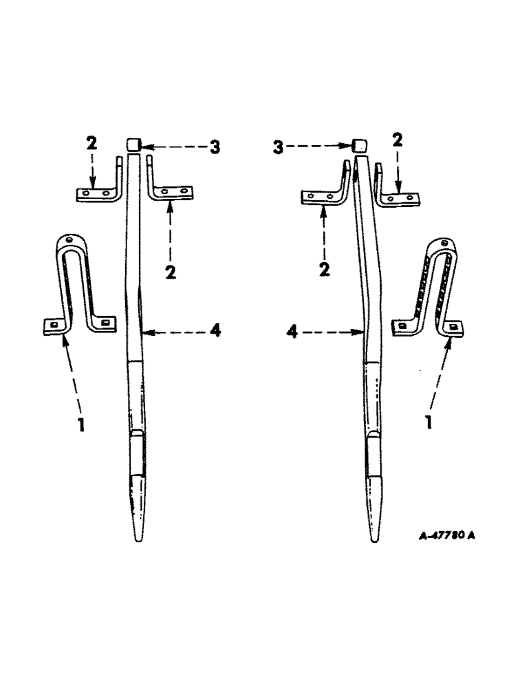 Схема запчастей Case IH 211 - (E-09) - COUPLING BEAMS 