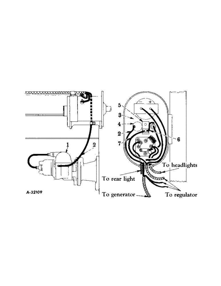 Схема запчастей Case IH SUPER-H - (081) - ELECTRICAL SYSTEM, STARTING AND LIGHTING, MAGNETO IGNITION, TRACTOR 19234 UP (06) - ELECTRICAL SYSTEMS