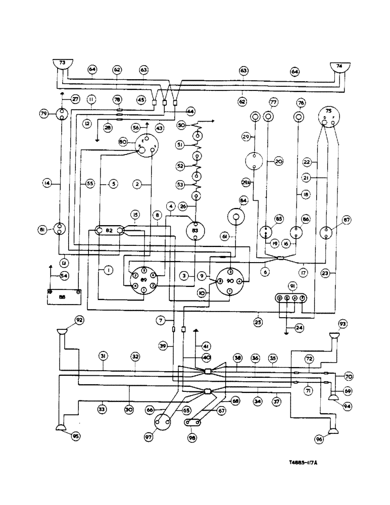 Схема запчастей Case IH 434 - (7-23) - ELECTRICAL SYSTEM, HI-CLEAR, DIESEL - HIGH CLEARANCE (04) - ELECTRICAL SYSTEMS