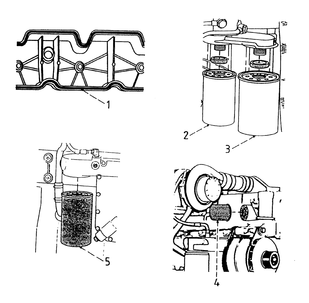 Схема запчастей Case IH 7700 - (C01[05]) - FILTERS {6CT} Engine & Engine Attachments