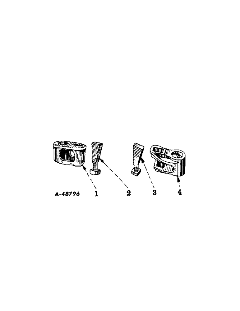 Схема запчастей Case IH 34-200A - (M-08[A]) - APPLICATOR CLAMP 