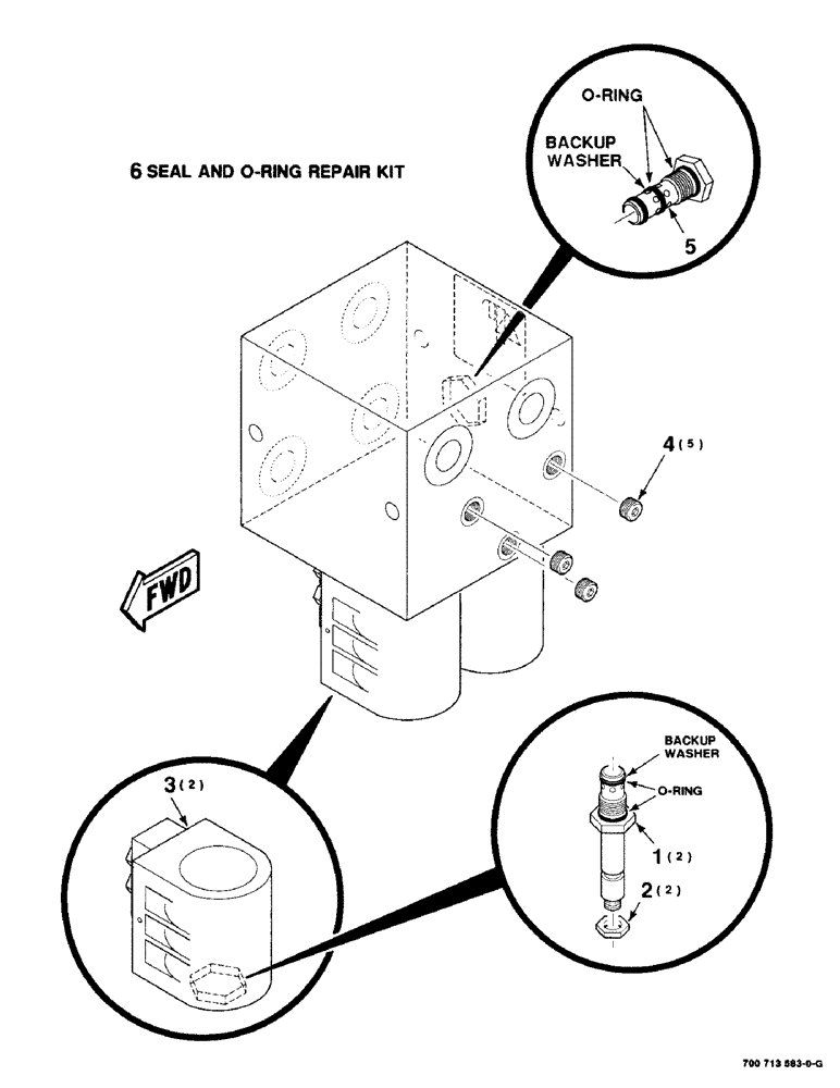 Схема запчастей Case IH 8315 - (8-14) - HYDRAULIC CONTROL VALVE ASSEMBLY, DELTA, 700713583 HYDRAULIC CONTROL VALVE ASSEMBLY COMPLETE (08) - HYDRAULICS