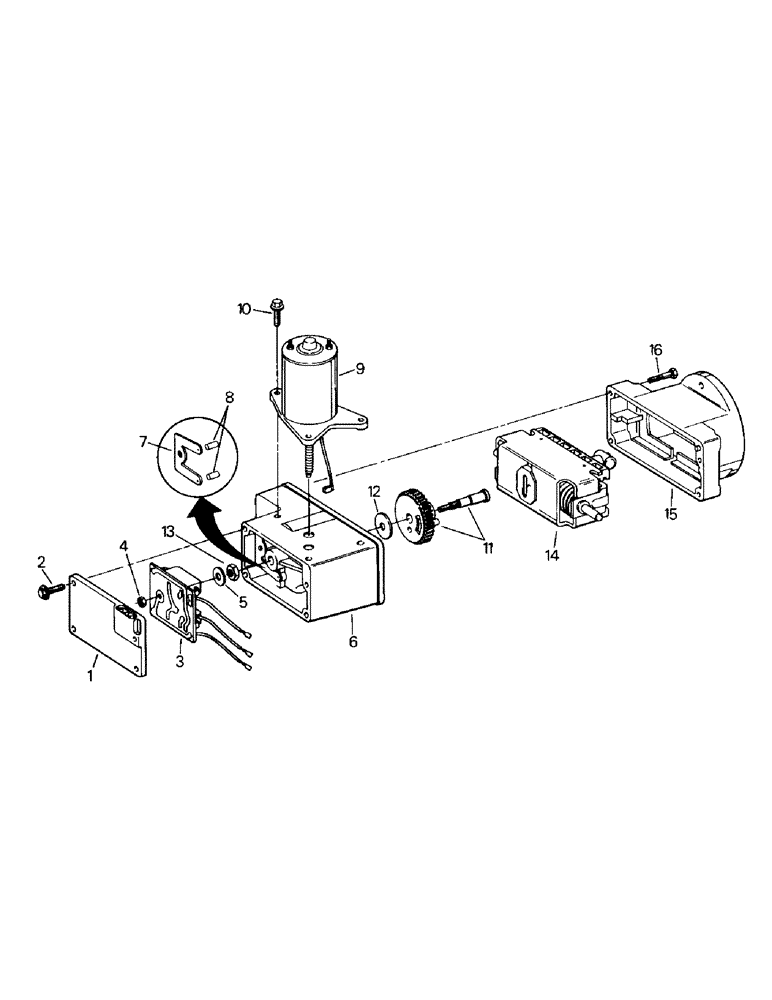 Схема запчастей Case IH STEIGER - (04-34) - ELECTRIC SHIFT ASSEMBLY, LATER STYLE (04) - Drive Train