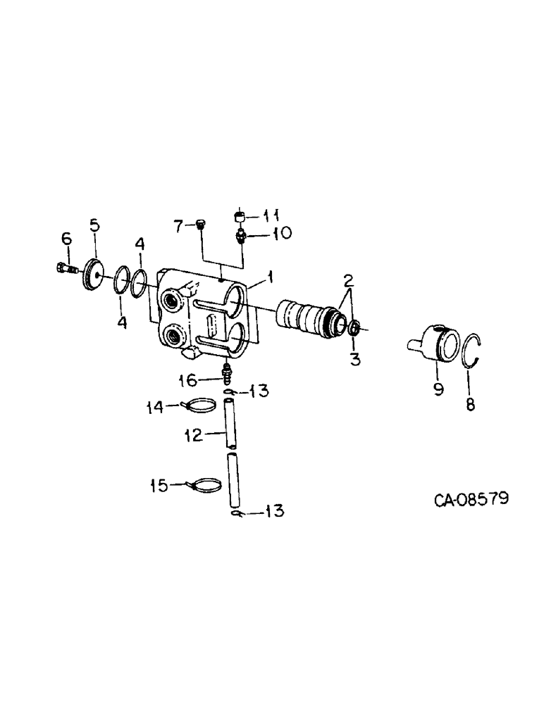 Схема запчастей Case IH 6788 - (10-40) - HYDRAULICS, FEMALE COUPLER, ISO (07) - HYDRAULICS