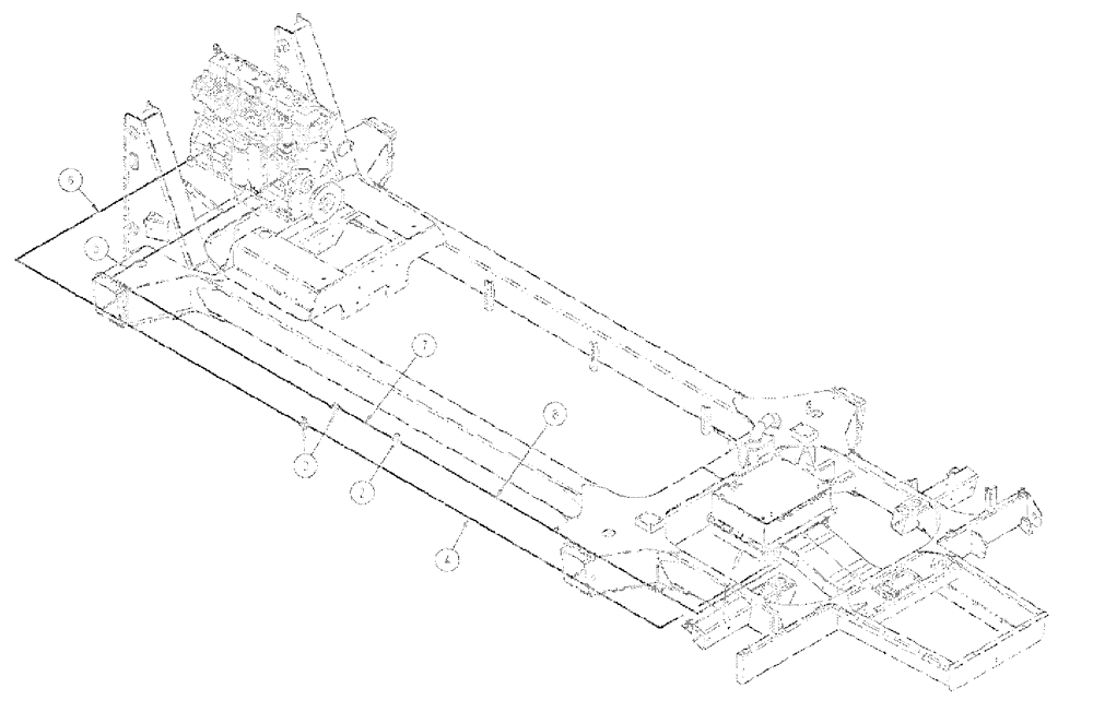 Схема запчастей Case IH SPX4260 - (03-035) - HEATER GROUP (01) - ENGINE