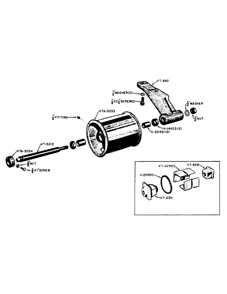 Схема запчастей Case IH VA-SERIES - (153) - IDLER PULLEY (06) - POWER TRAIN