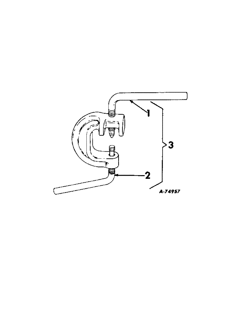 Схема запчастей Case IH 55 - (B-35[A]) - CUTTER BAR UNIT - FLARING TOOL FOR GUARD RIVET / PRODUCT GRAPHICS (58) - ATTACHMENTS/HEADERS