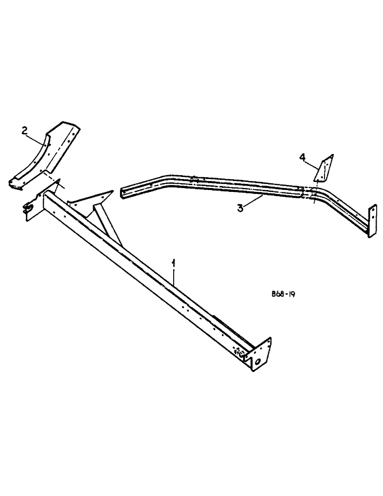 Схема запчастей Case IH 425 - (A-07) - MAIN FRAME 