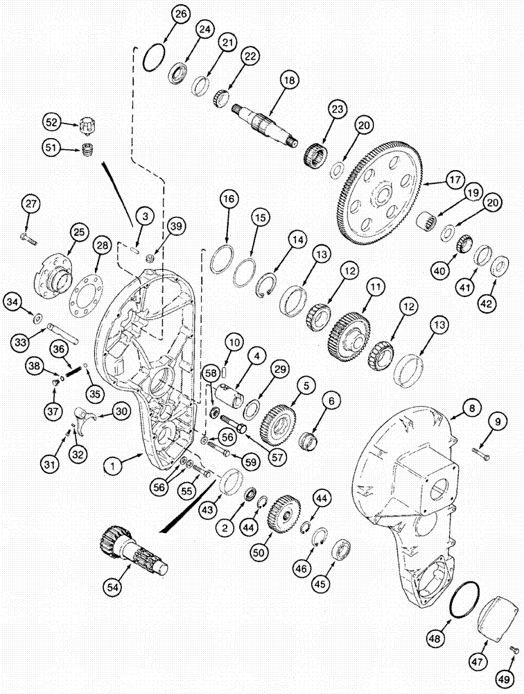 Схема запчастей Case IH 620 - (09A-02) - DRUM DRIVE ASSEMBLY (13) - PICKING SYSTEM