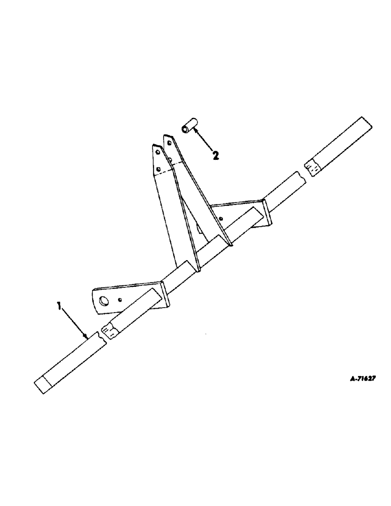 Схема запчастей Case IH 70 - (K-4) - MAIN FRAME 