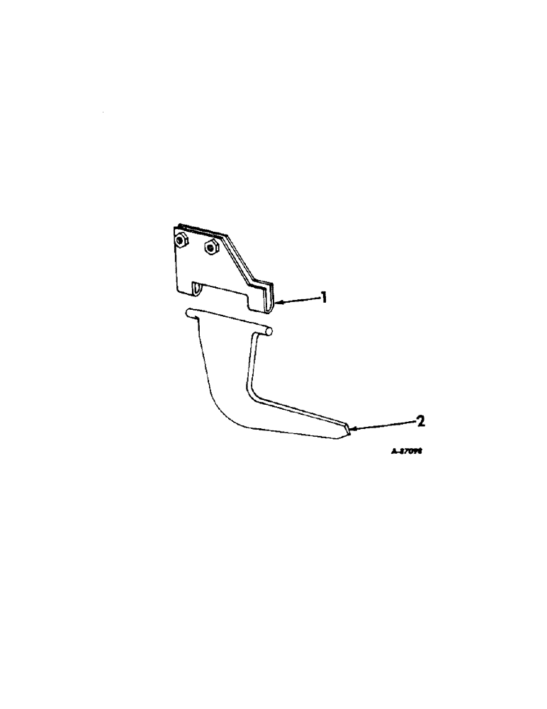 Схема запчастей Case IH 185 - (B-13[A]) - BALK REMOVER ATTACHMENT, FOR BEET PLANTING 