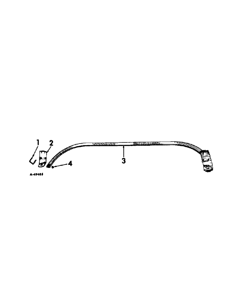 Схема запчастей Case IH INTERNATIONAL - (A-23) - REAR SECTIONS, JOCKEY ARCH, 36 TO 42 IN. ROWS 