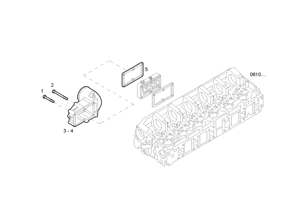 Схема запчастей Case IH F3AE0684K E904 - (0710.238) - INTAKE MANIFOLD 