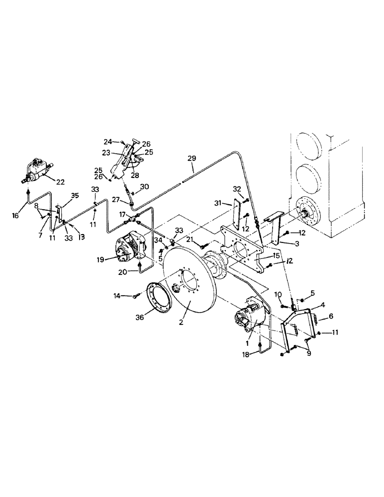 Схема запчастей Case IH PTA310 - (05-5) - BRAKE GROUP - CALIPER STYLE, ALL MODELS, AFTER FEB 82 (5.1) - BRAKES