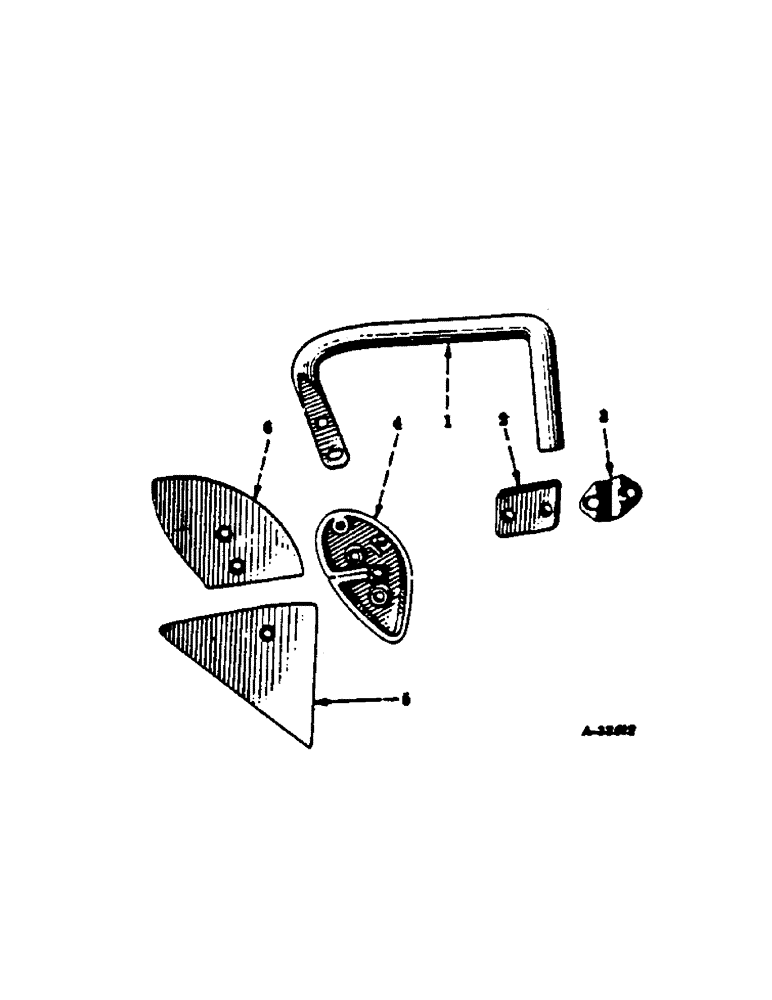 Схема запчастей Case IH 700 - (AG-14) - JOINTER, TWO PIECE BLADE, ONE PER FURROW 