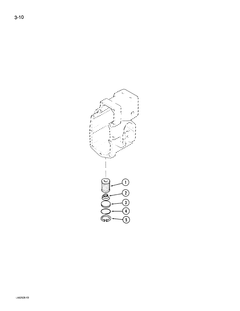 Схема запчастей Case IH 9180 - (3-10) - FUEL PUMP HOUSING 855 ENGINE (03) - FUEL SYSTEM