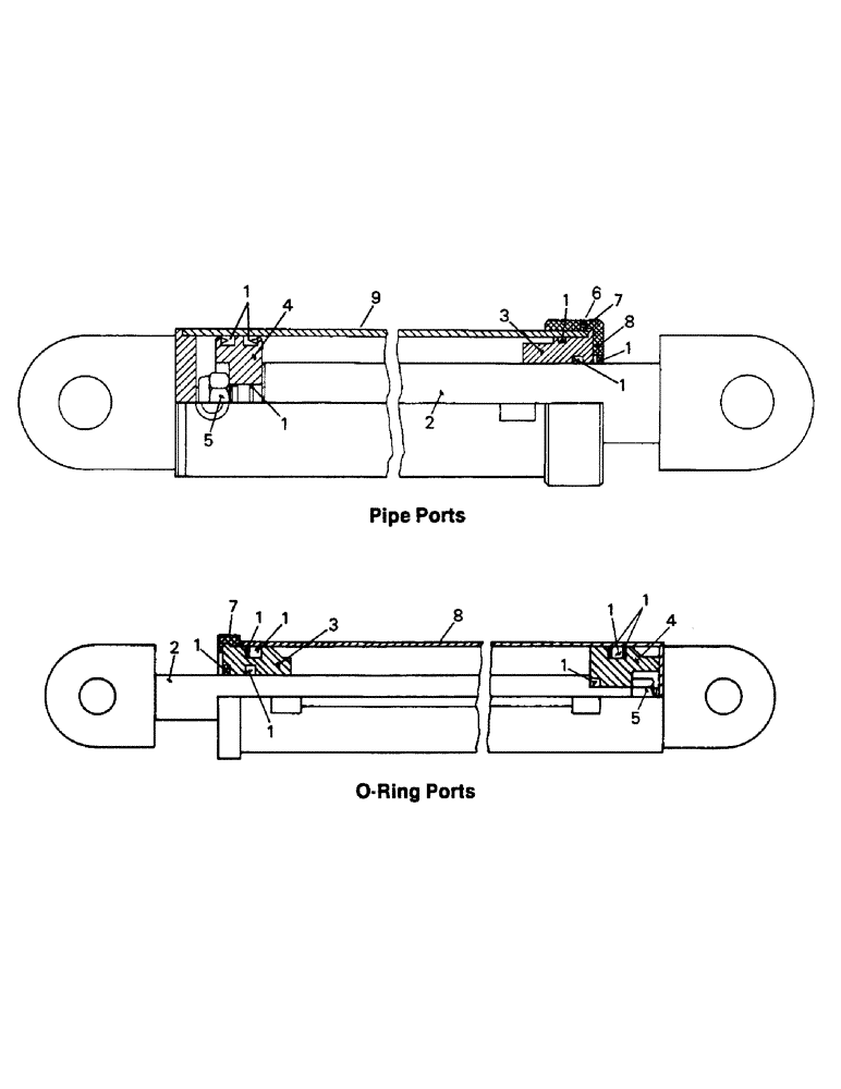 Схема запчастей Case IH PTA270 - (11-44) - DAKOTA UTILTIY BLADE, ANGLE CYLINDER Options & Miscellaneous