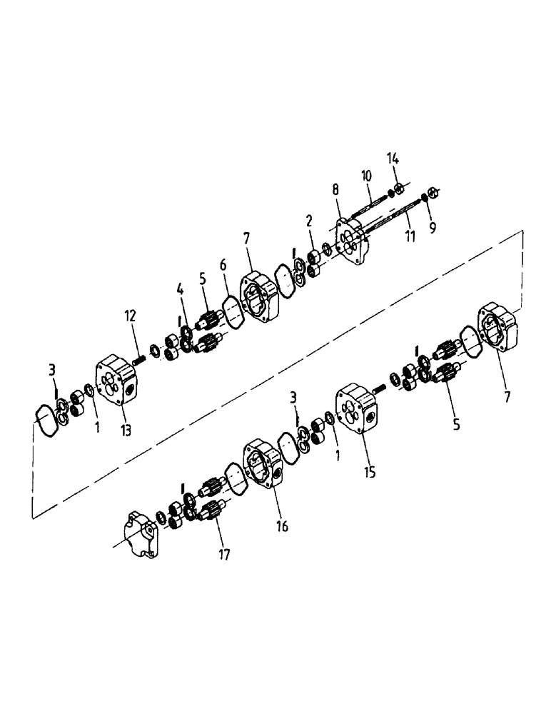 Схема запчастей Case IH 7700 - (B04-12) - FLOW DIVIDER Hydraulic Components & Circuits