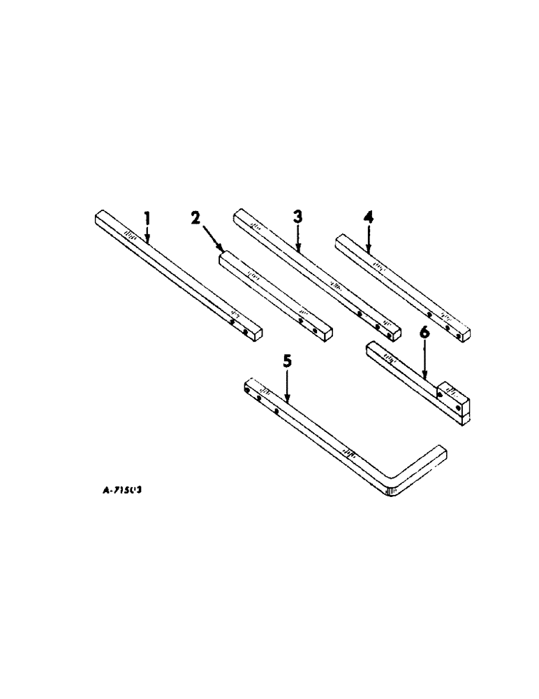 Схема запчастей Case IH 268 - (S-15[B]) - TOOL BAR SQUARE 