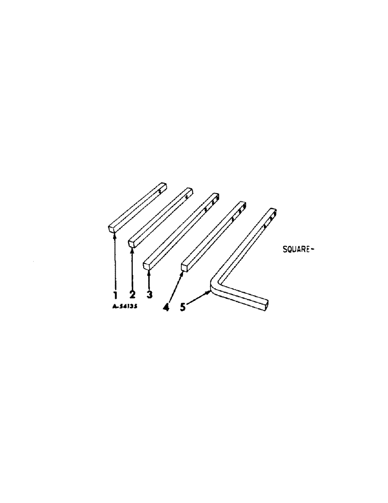 Схема запчастей Case IH 266 - (R-18[A]) - TOOL BARS SQUARE 