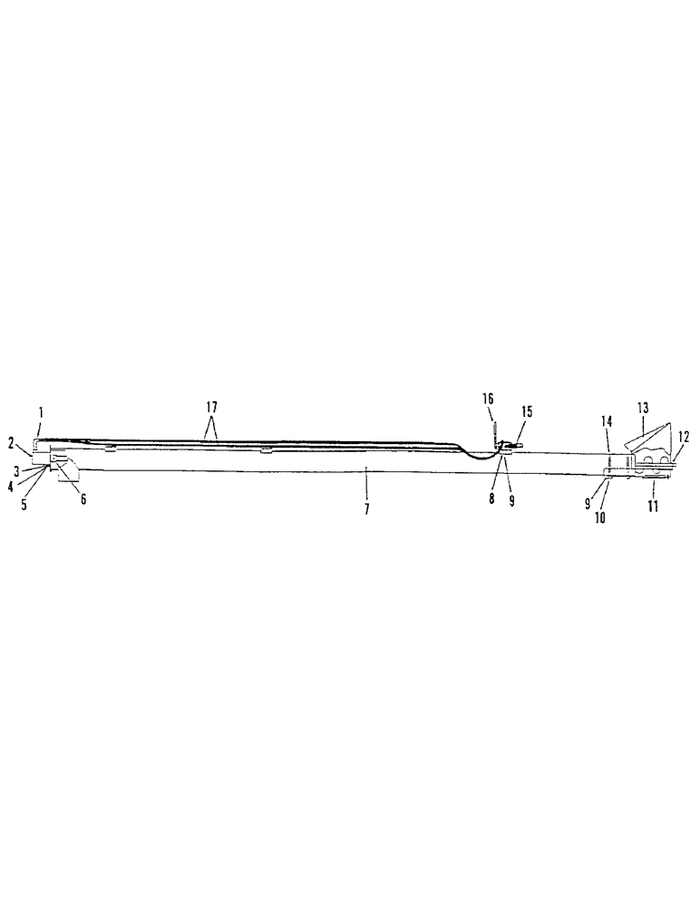 Схема запчастей Case IH 1600 - (25) - AUGER ASSEMBLY, 7" 