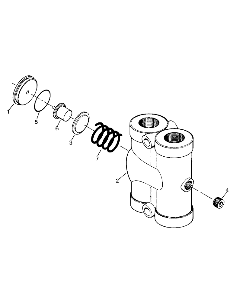 Схема запчастей Case IH PTA310 - (10-12) - OIL THERMOSTAT Options & Miscellaneous