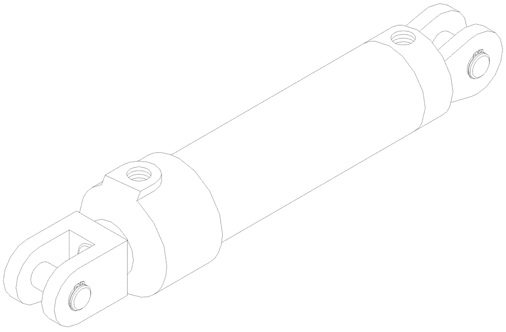 Схема запчастей Case IH A7000 - (B02.04[01]) - Hydraulic Cylinder {Crop. Tilt and Adjustable PKD&45°} (07) - HYDRAULICS