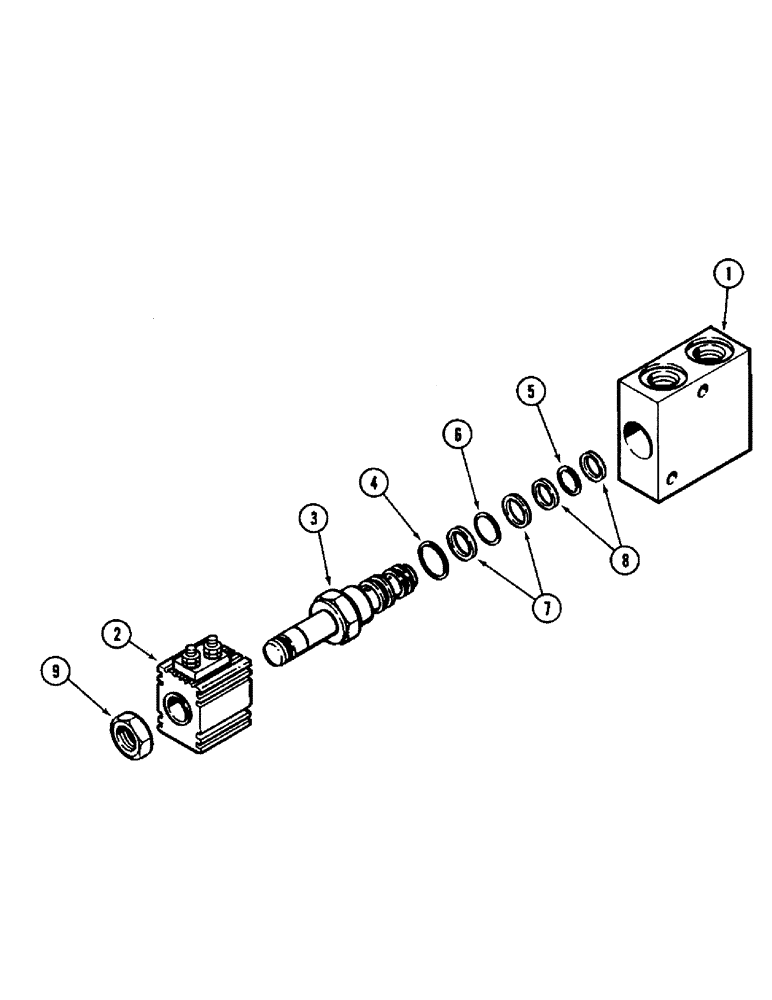 Схема запчастей Case IH 8930 - (8-012) - SOLENOID VALVE ASSEMBLY (08) - HYDRAULICS