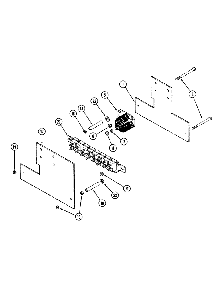 Схема запчастей Case IH 2594 - (4-28) - SOLENOID AND CIRCUIT BREAKERS, PRIOR TO P.I.N. 9944363 (04) - ELECTRICAL SYSTEMS