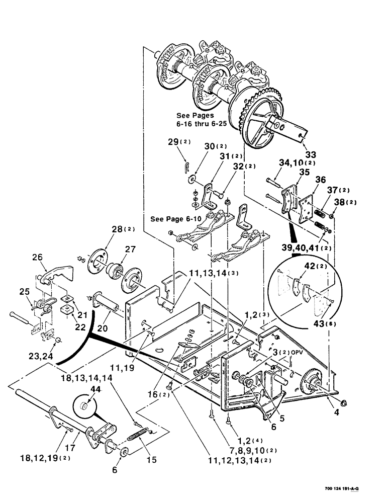 Схема запчастей Case IH 8545 - (6-14) - KNOTTER CONTROL ASSEMBLY (S.N. CFH0045251 AND LATER) (14) - BALE CHAMBER