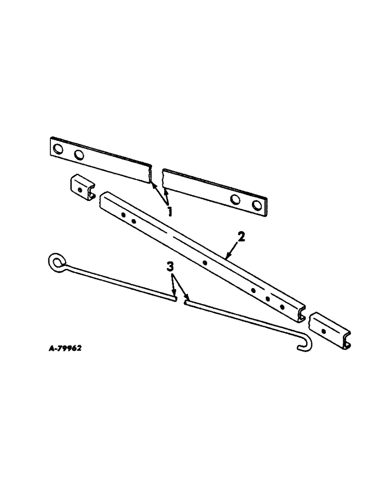 Схема запчастей Case IH 455 - (G-22) - SHORT MARKER ATTACHMENT, FOR 28 TO 32 INCH ROW SPACING 