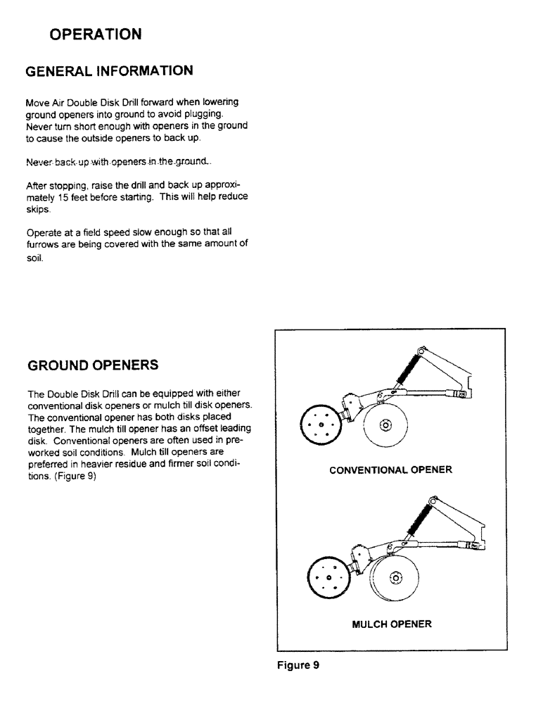 Схема запчастей Case IH CONCORD - (A09) - OPERATION 