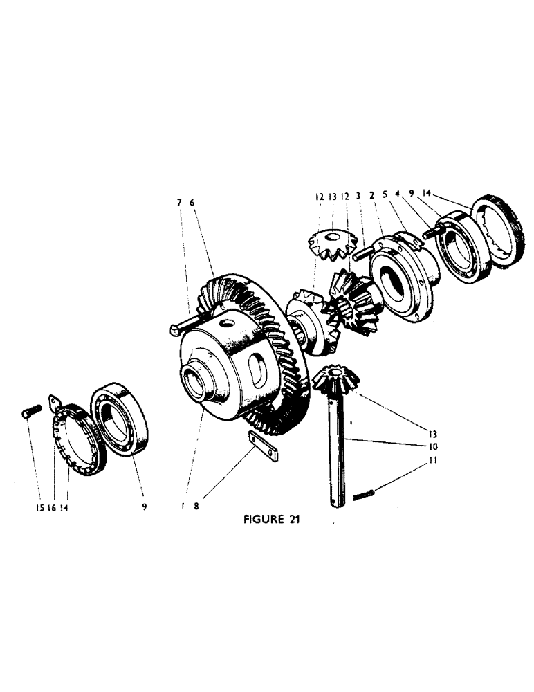 Схема запчастей Case IH 880UF - (34) - DIFFERENTIAL Gearbox