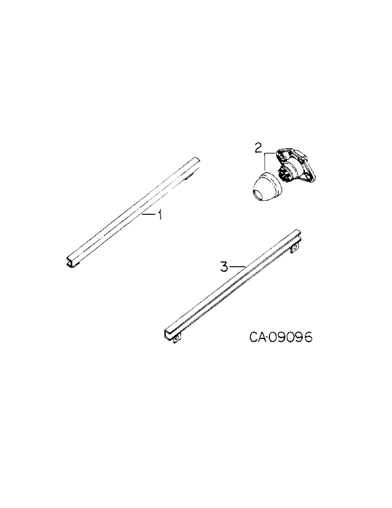 Схема запчастей Case IH 484 - (08-10) - ELECTRICAL, FENDER CONDUIT AND SEVEN PIN SOCKET (06) - ELECTRICAL