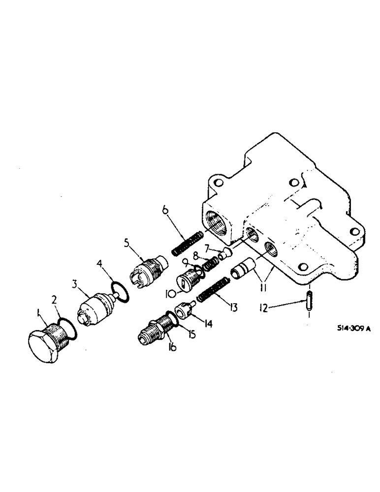 Схема запчастей Case IH 884 - (10-21) - UNLOADING AND FLOW CONTROL VALVE (07) - HYDRAULICS