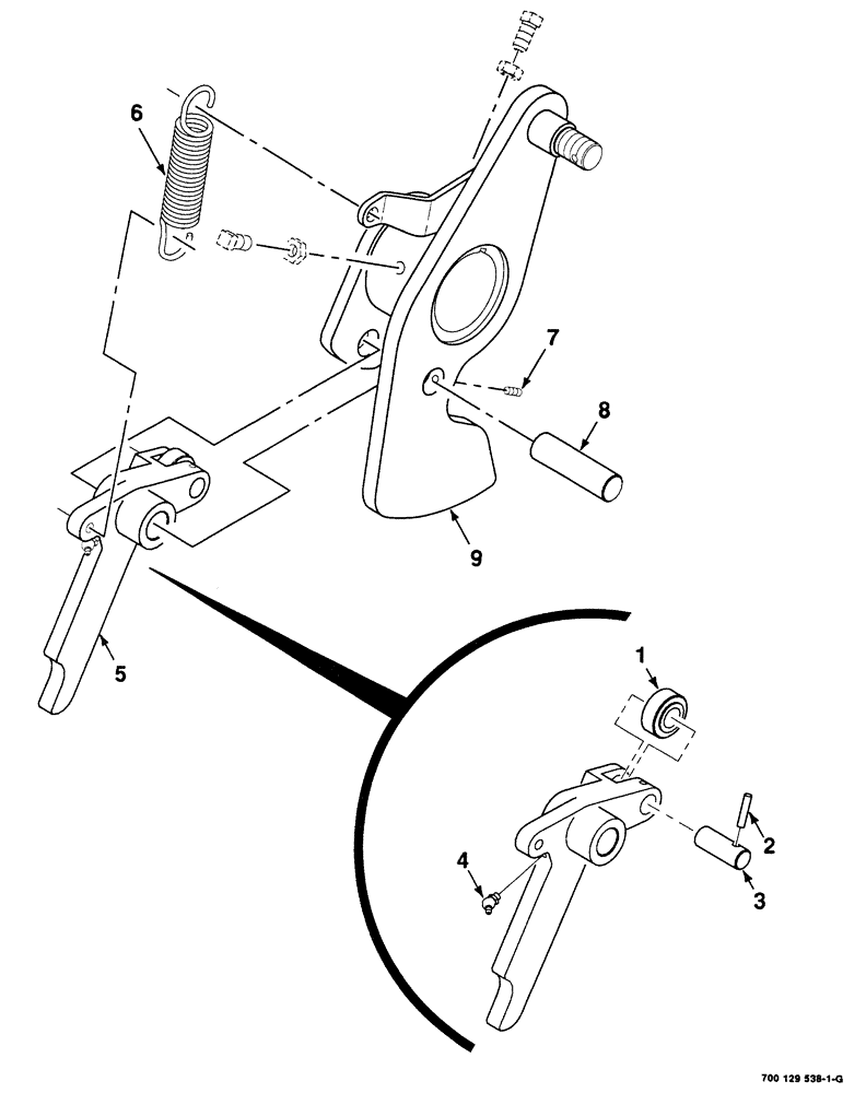 Схема запчастей Case IH 8576 - (05-004) - CLUTCH DOG ASSEMBLY, S.N. CFH0113001 THRU CFH0163714 (16) - BALE EJECTOR