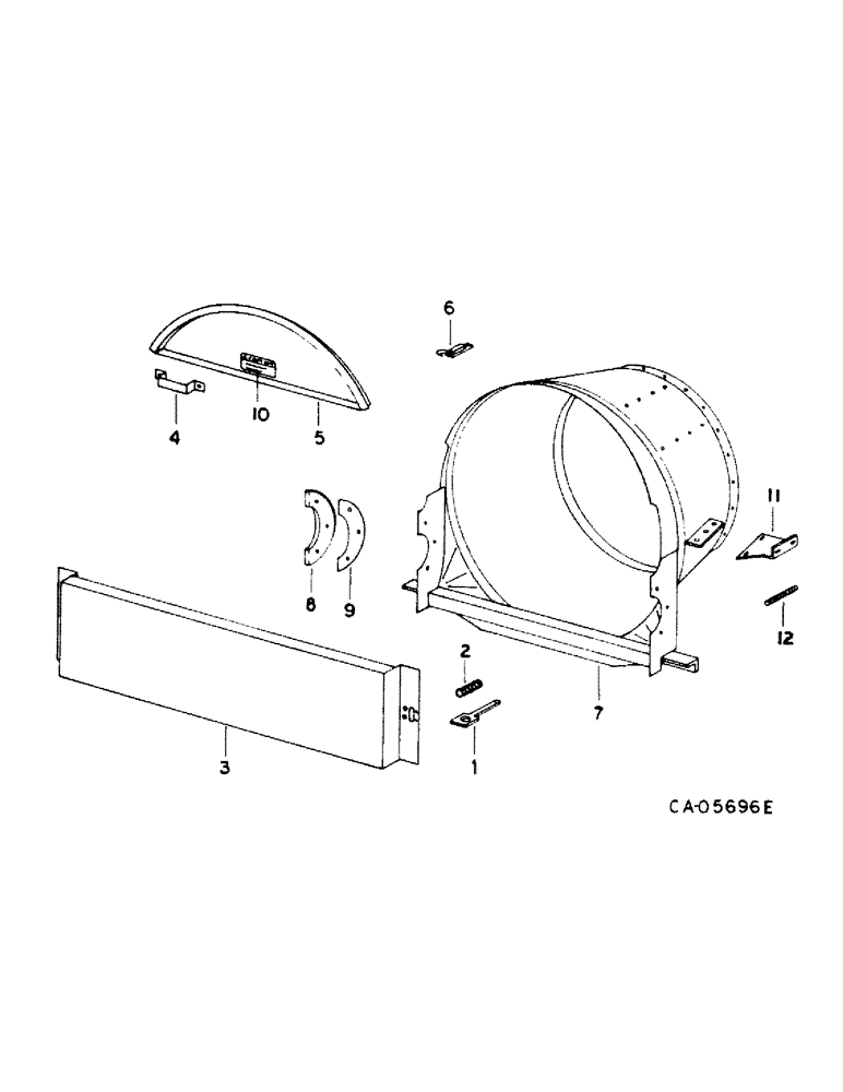 Схема запчастей Case IH 1440 - (21-16) - THRESHING ROTOR AND CONCAVES, CONE, S/N 1501 AND ABOVE (14) - THRESHING