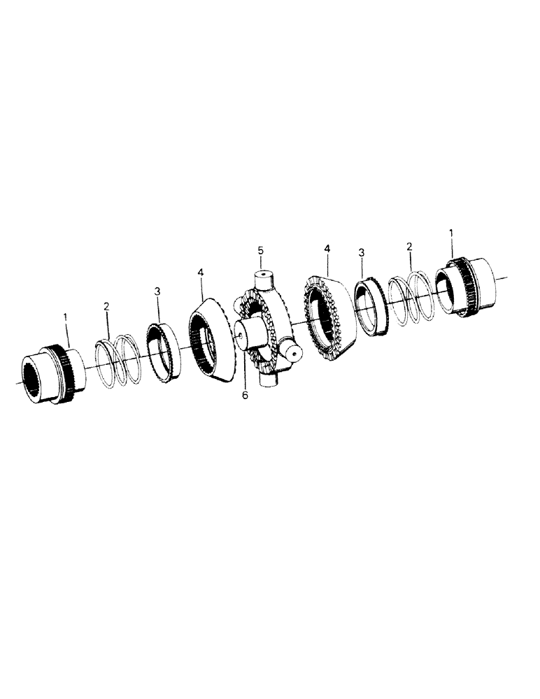 Схема запчастей Case IH ST470 - (10-03) - NO SPIN ASSEMBLY, K-594.15/30 AXLES Options & Miscellaneous