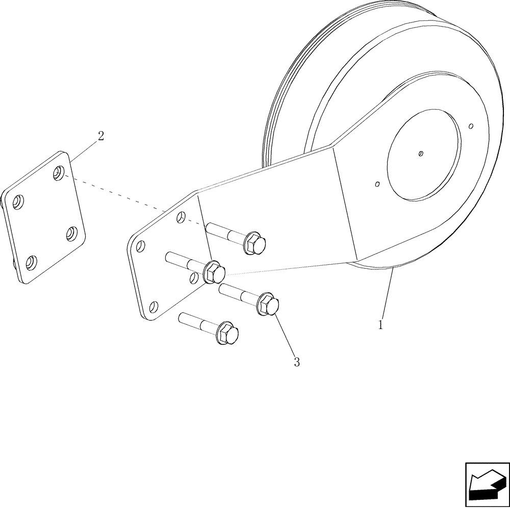 Схема запчастей Case IH 7130 - (74.101.22) - SHAKER DRIVE SHIELD, LEFT HAND (74) - CLEANING