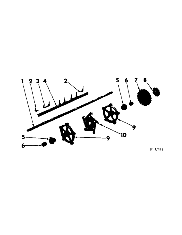 Схема запчастей Case IH 101 - (B-12) - LOWER BEATER 